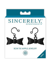 Sportsheets Sincerely Bow Tie Adjustable No Pierce Nipple Jewelry